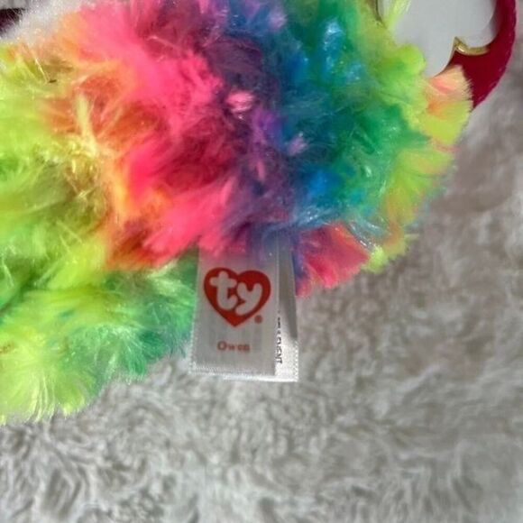 Ty Gear Beanie Boo Owen The Owl Purse - Picture 8 of 8